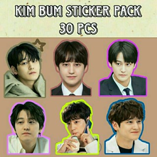 สติกเกอร์ Kim BUM STICKER มี 30 ชิ้น [30 ชิ้น]