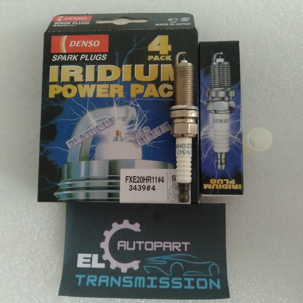 หัวเทียน Denso FXE20HR11 ดั้งเดิมสําหรับ Nissan Grand livina Xgear มีนาคม Evalia Xtrail T31
