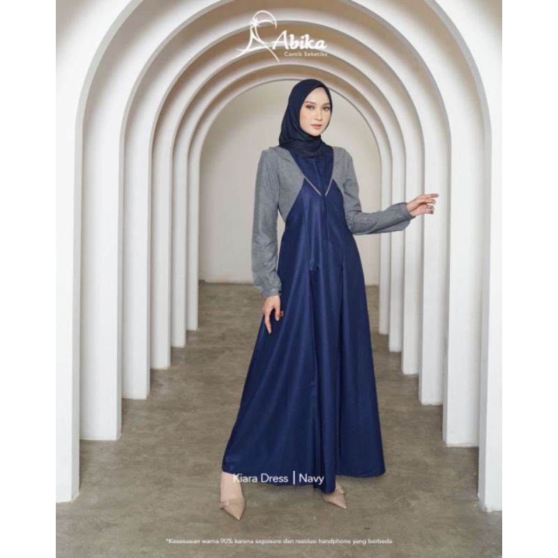 KIARA DRESS NAVY****