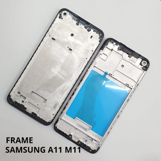 กรอบหน้าจอ LCD สีดํา สําหรับ SAMSUNG A11 M11