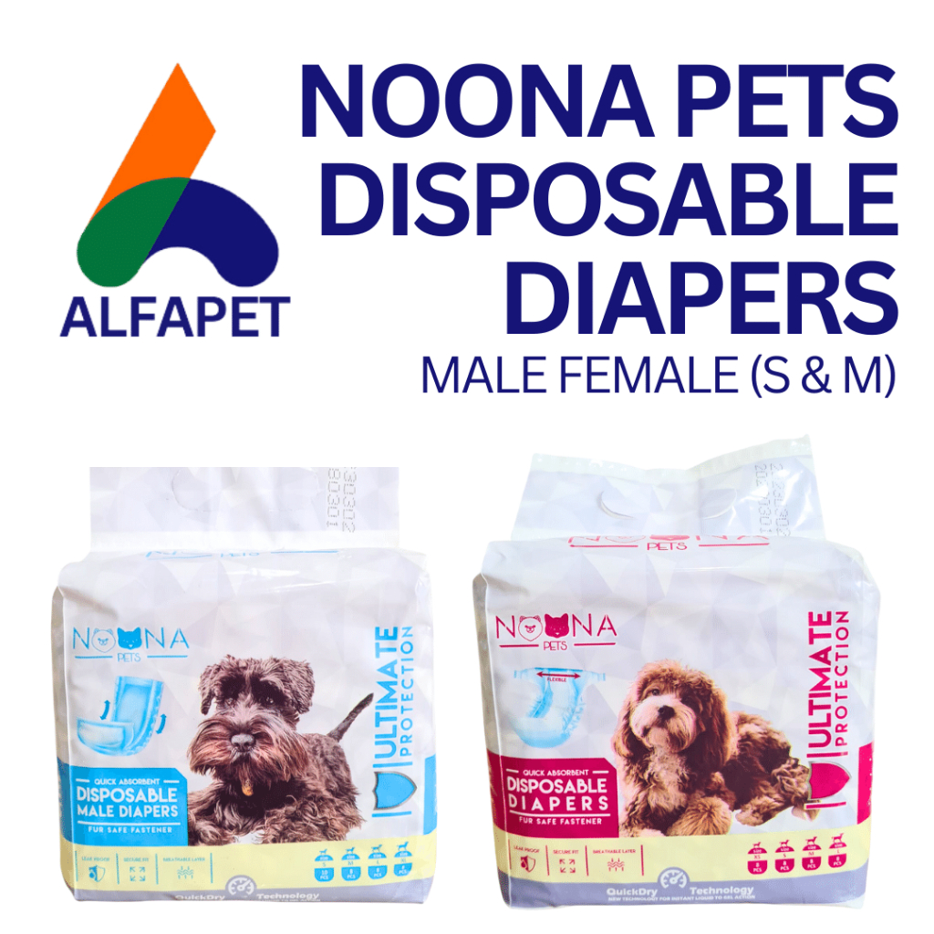 Popok anjing Noona diapers disposable jantan betina