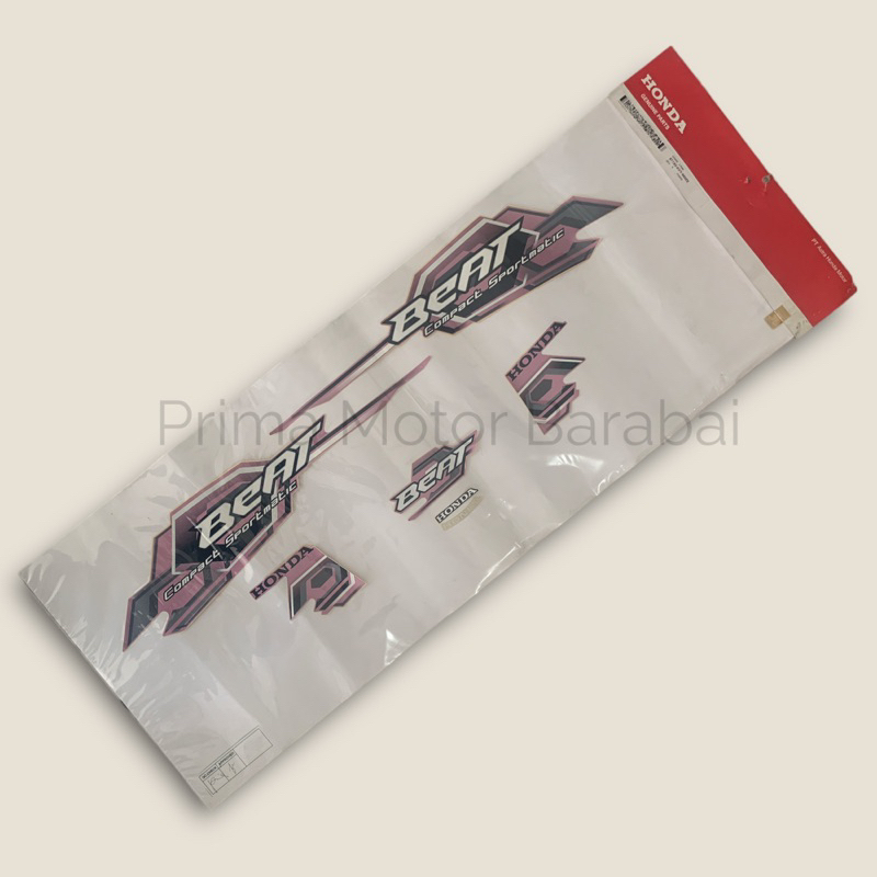 Pink Stripe ขวาและซ้าย - คาร์บูเรเตอร์ BeAT - 871X0KVY960ZE