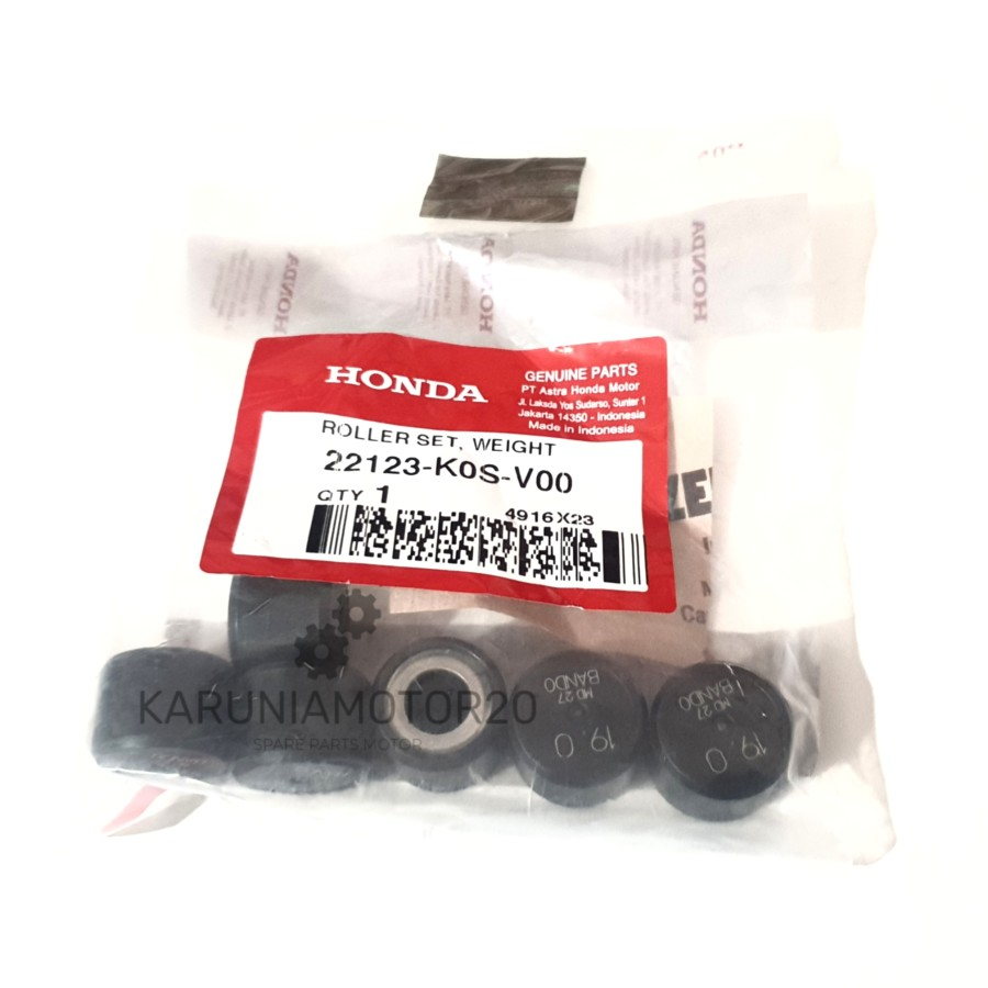 ชุดลูกกลิ้ง Vario 160/PCX 160/ADV 160 19 GR AHM 22123-K0S-V00