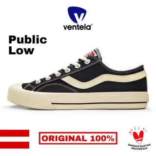 Ventela Public Low Black Natural