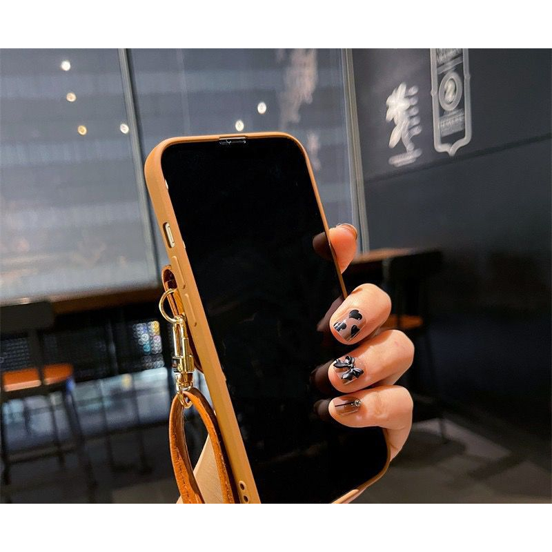 FH84 EQ20 กระเป๋าสตางค์สาย HP สําหรับ Iphone 6 6+ 6s+ 7 8 7+ 8+ X Xs 11 12 13 14+ 15 15+ 16+ Plus Pr