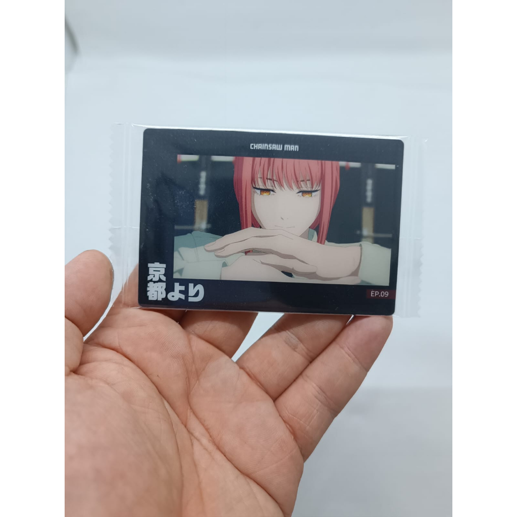 Chainsaw Man Makima Bandai Wafer Card Japan - รูปตุ๊กตาคอสเพลย์มังงะ
