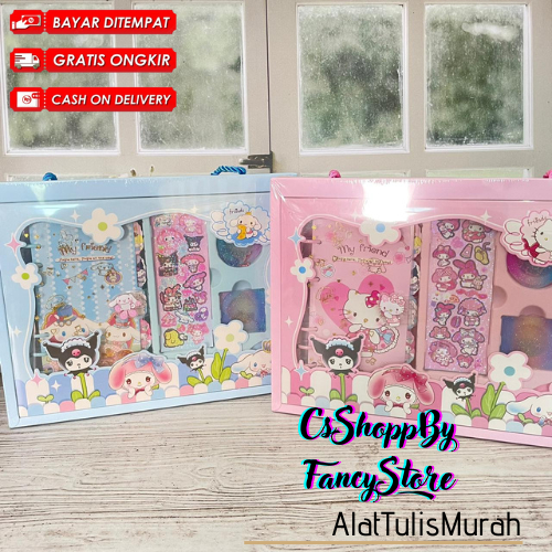 Sanrio Bag Journal Package 7 in 1 รหัส TZLH-S001 ครบ 2 สี