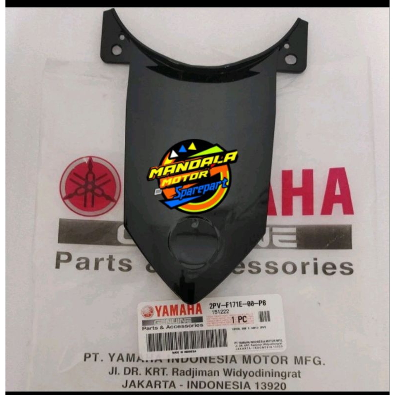 MX KING 150 BLACK REAR BODY CONNECTION TAIL COVER.ORIGINAL(2PV-F171E-00-P8)