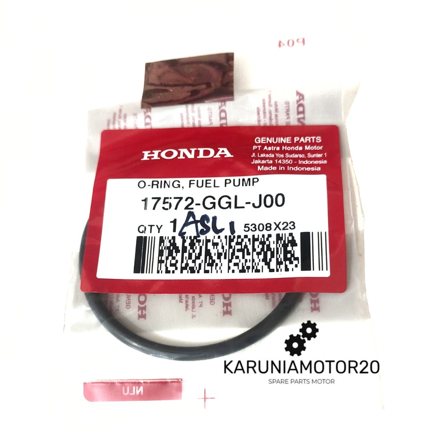 โอริงปั้มน้ํามัน Beat/Vario/Scoopy/Spacy Original AHM 17572-GGL-J00