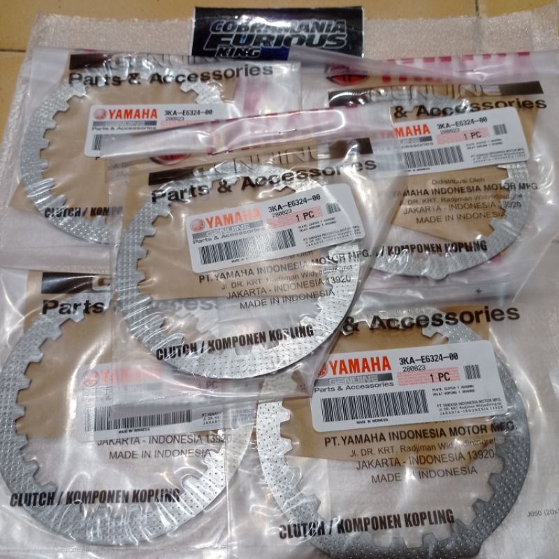 คลัทช์แผ่นแรงเสียดทาน rx king rxk rxs 5pc อะไหล่แท้yamaha