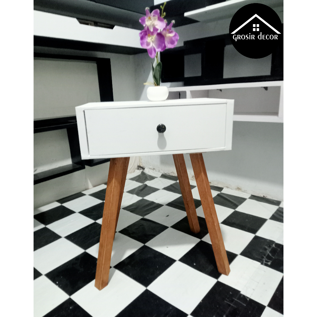 BED SIDE NIGHT TABLE/CORNER TABLE/DRAWER TABLE (ปรับแต่งขนาด/สินค้าได้}