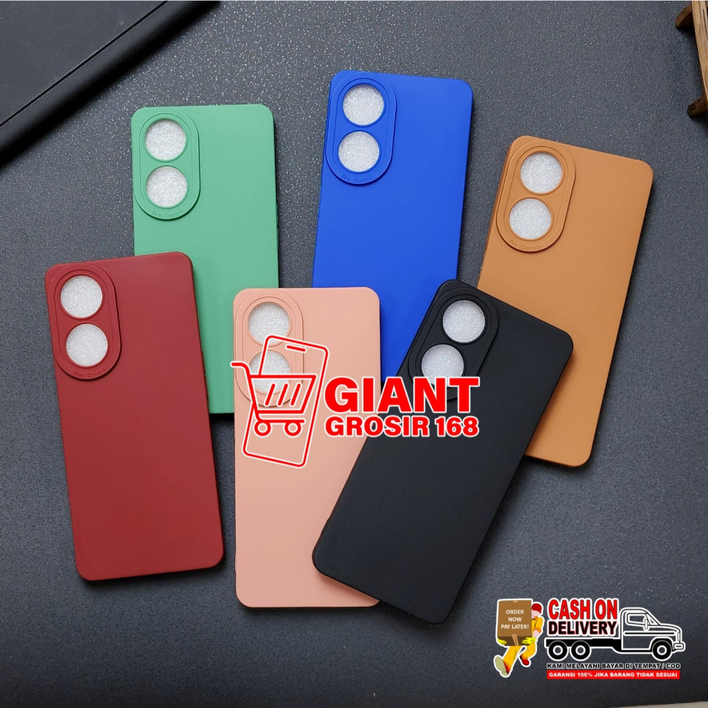 Softcase Oppo A98 5G Case Macaron Pro Camera Oppo A98 5G