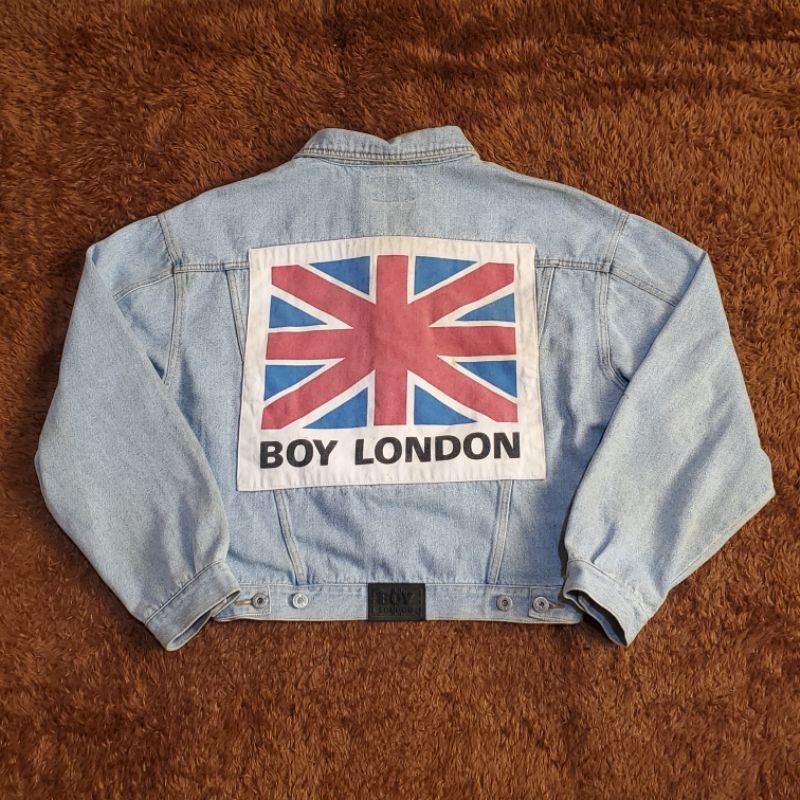 Boy London Big Logo Trucker Denim Jacket Outer