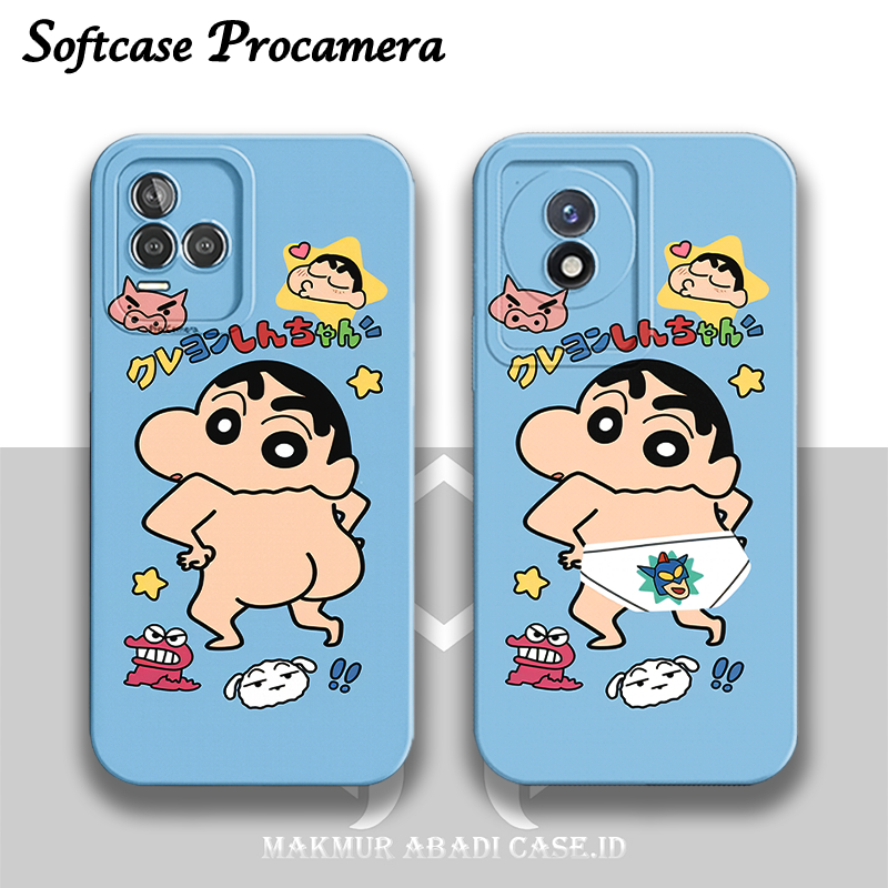 SOFTCASE PROCAMERA COUPLE REALME 8 REALME 7 REALME 5 REALME 6 9 NARZO 30A REALME C11 C20 2021 C35 C5