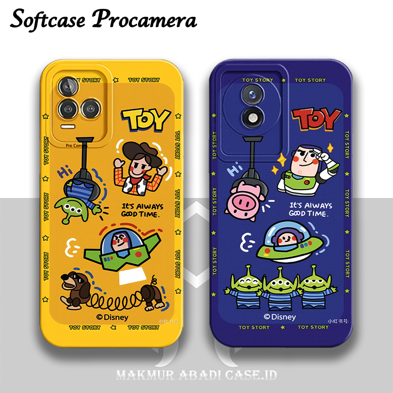 SOFTCASE PROCAMERA COUPLE REALME 8 REALME 7 REALME 5 REALME 6 9 NARZO 30A REALME C11 C20 2021 C35 C5