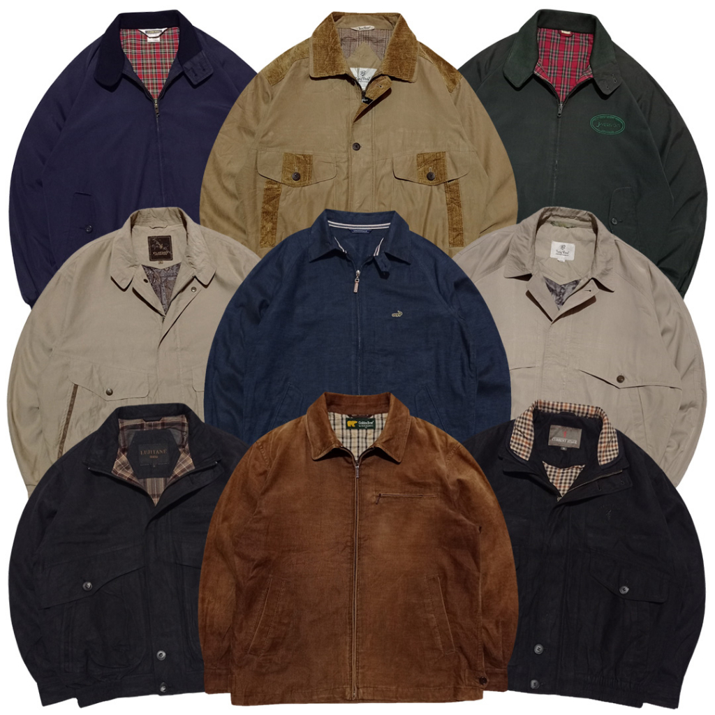 [NEW STOCK] VINTAGE JACKET / HARRINGTON / CORDUROY JACKET / CASUAL JACKET / FLIGHT JACKET / VINTAGE 