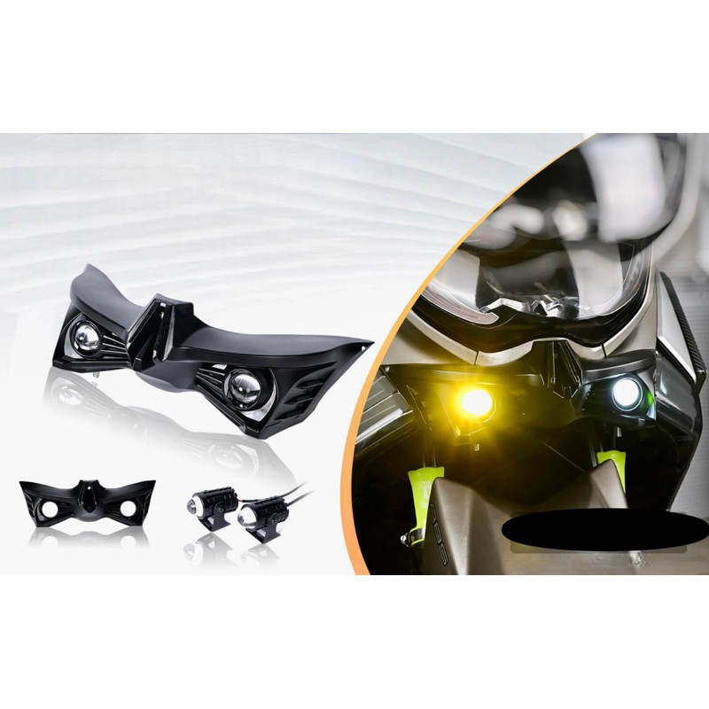 Winglet carbon plus Shooting Light yamaha nmax 155 winglet ใหม ่ เก ่ า nmax เก ่ า nmax ใหม ่