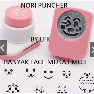 นําเข้า Nori Puncher Multi Expression แม่พิมพ์ Nori CUTTER EDIBLE เครื่องตัดสาหร่าย SUSHI Bento เครื