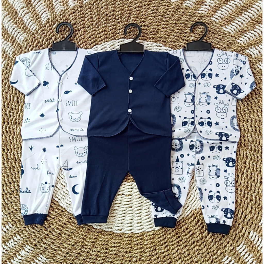 6ชิ้น3ชุดของทารกแรกเกิดเสื้อผ้าแขนยาวนุ่มทารกแรกเกิดแพคเกจของขวัญเด็กทารกสาวของขวัญ0-3เดือน