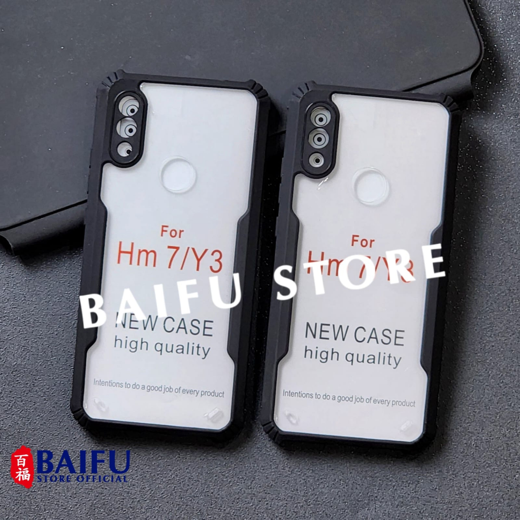 Redmi 7 Redmi 7A Redmi หมายเหตุ 4 Redmi หมายเหตุ 4X กรณี Fusion กันกระแทกโปร่งใสปลอก Redmi 7 Redmi 7