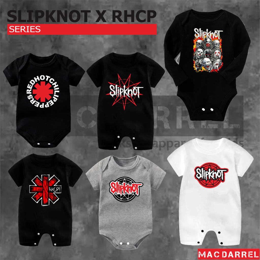 ชุดรอมเปอร์เด็ก Slipknot Band และ RHCP Series