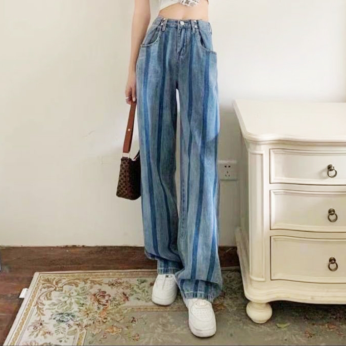 MKY CLOTHING UNWASHED STRAIGHT JEANS