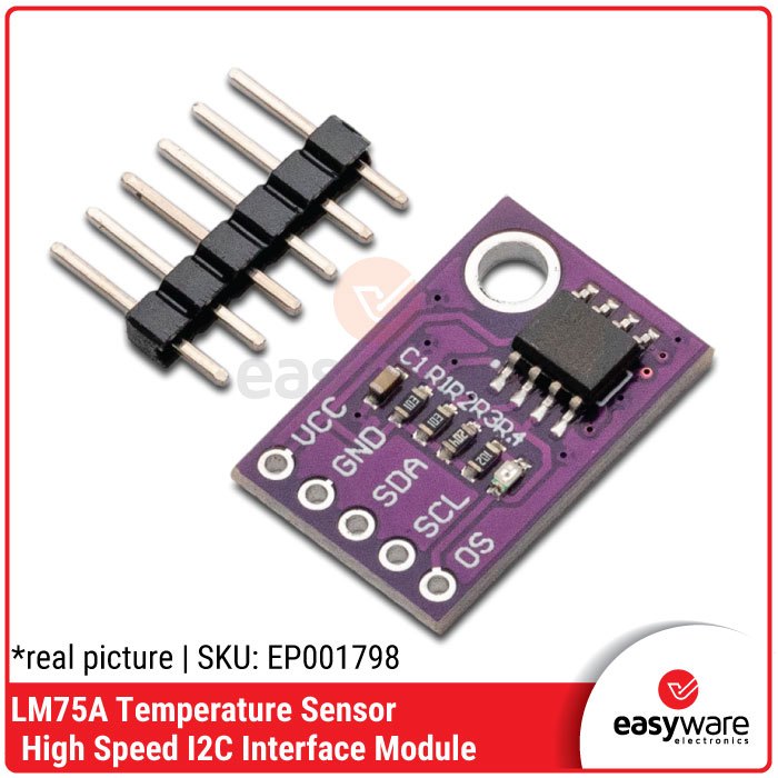 LM75A LM75 A โมดูลเซ็นเซอร์อุณหภูมิ