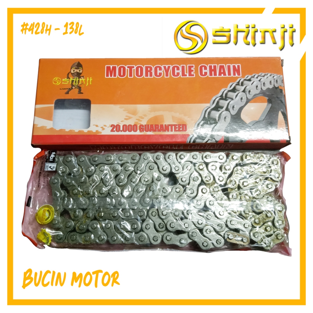 SHINJI 428H - 138L โซ่มอเตอร์ไซค์