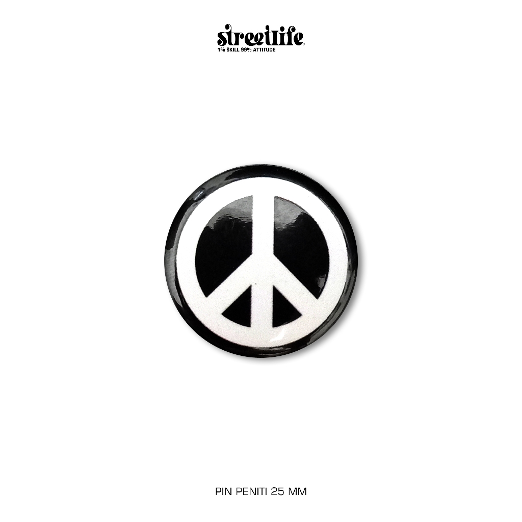 ปุ่ม PEACE PIN / ป้าย PEACE PIN / PEACE