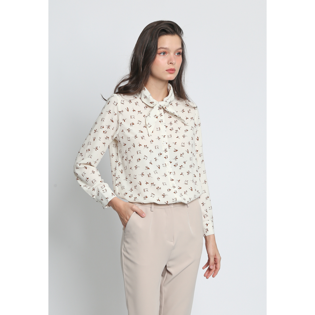 KEMEJA VALINO LADIES เสื้อเชิ้ตคอปก D-BIAA19-N5