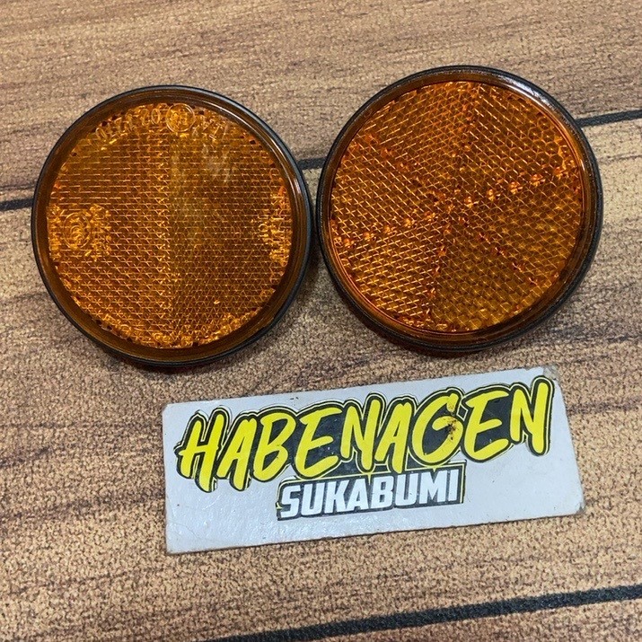 MATA Cat eye thread key 8 yamaha v75 v80 deluxe l2g rs100 dt 100 125 dt100 dt125 สีเหลือง