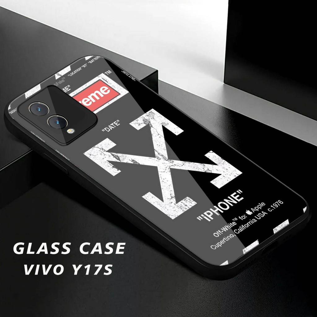 Vivo Y17S Glass Softcase - เคสโทรศัพท์มือถือ - Vivo Y17S [S176]