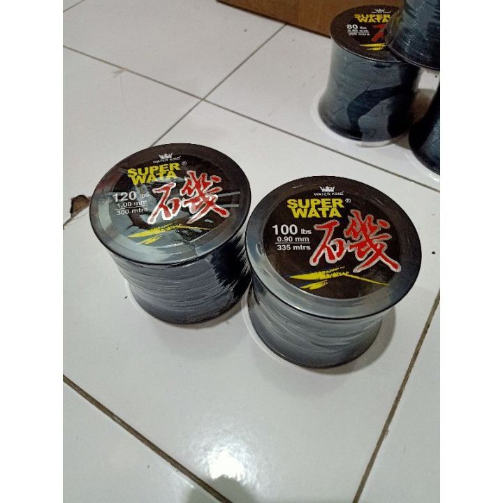 Superwata สายไนลอนยาว 20lb 25lb 50lb 60lb 80lb 100lb 120lb