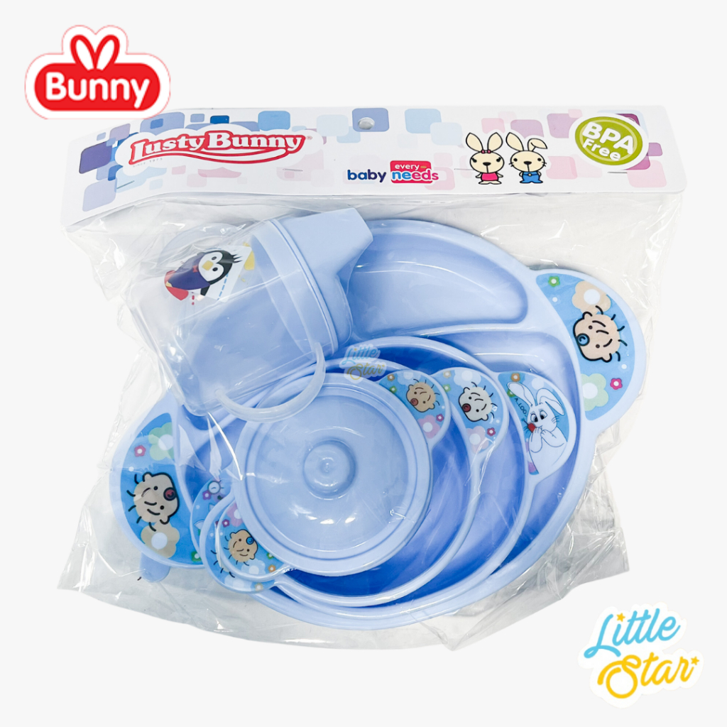 Lusty Bunny Feeding Set Baby 9In1 อุปกรณ์ให้นมเด็ก Lb0001