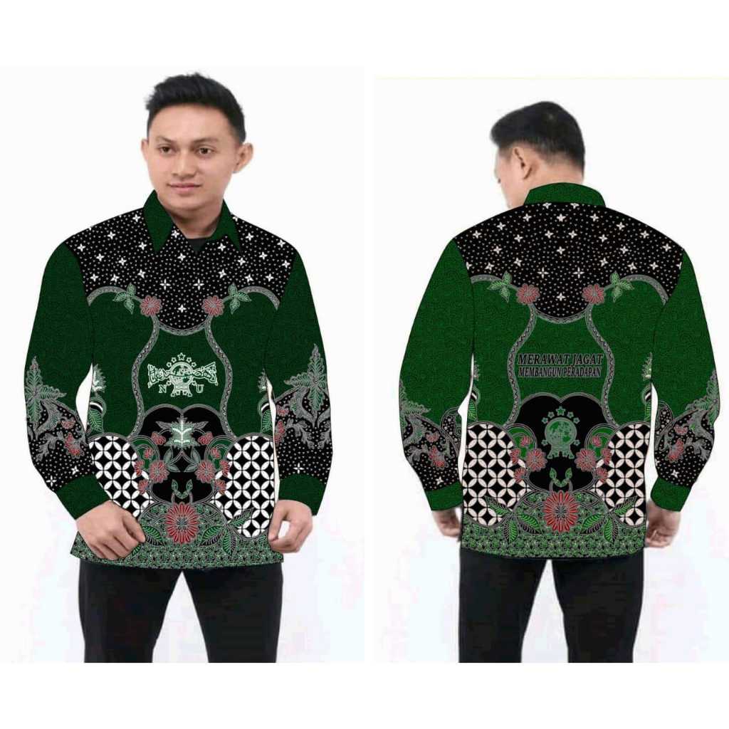 KEMEJA Batik Nu Century 2 เสื้อ Century 2 ชุด NU Century สองผ้าบาติก NU Century