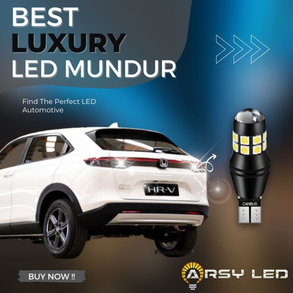 ARSY ไฟถอยหลัง LED T10 T15 T16 W16W 7020 Super Bright