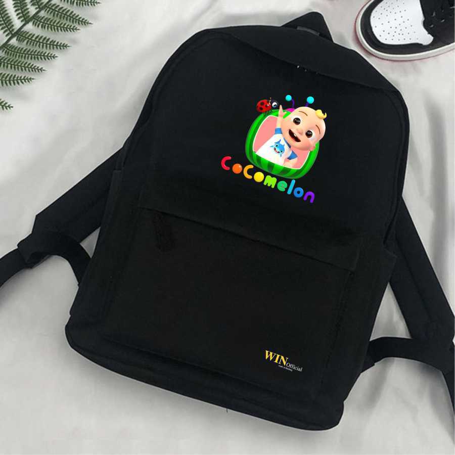 Coco Melon Backpack Coco Melon Viral Character Backpack กระเป๋าเป้นักเรียน Coco Melon กระเป๋าเป้ Coc