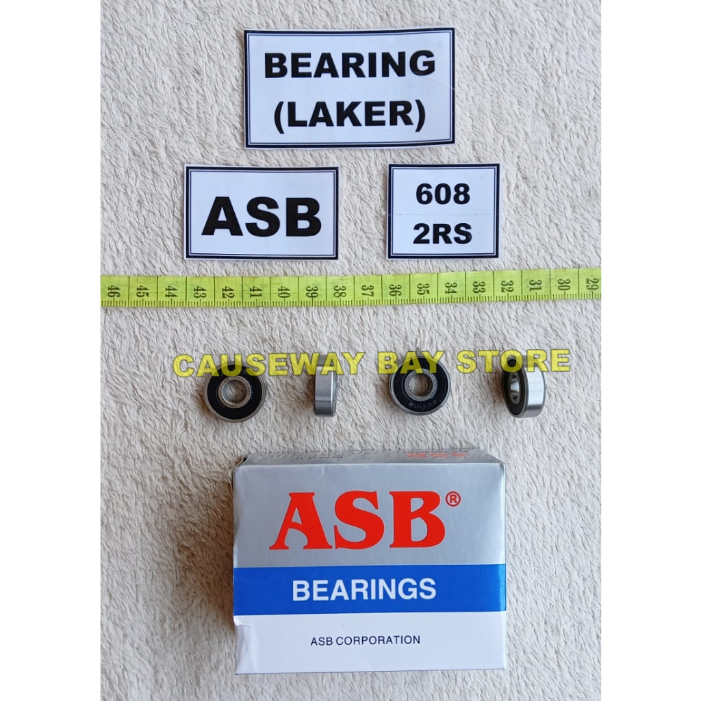 BEARING (LAKER) 608 2RS ASB