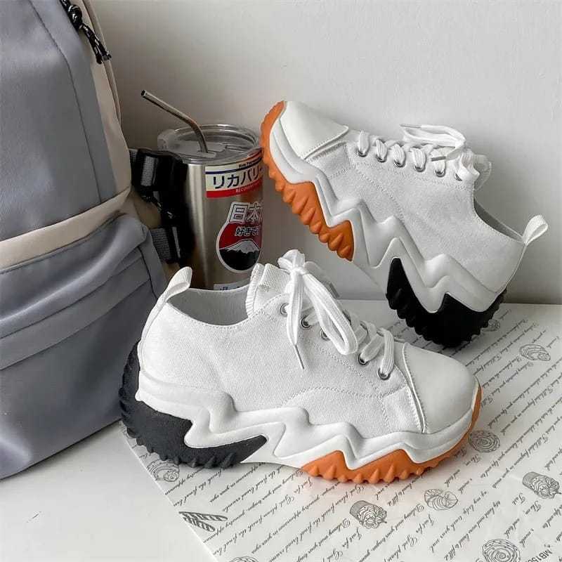 ผู้หญิง & 39;S รองเท้าผ้าใบ SEMI BOTS INSOLES LIMITED EDITIONS TREND WOMEN & 39;S รองเท้าลําลอง