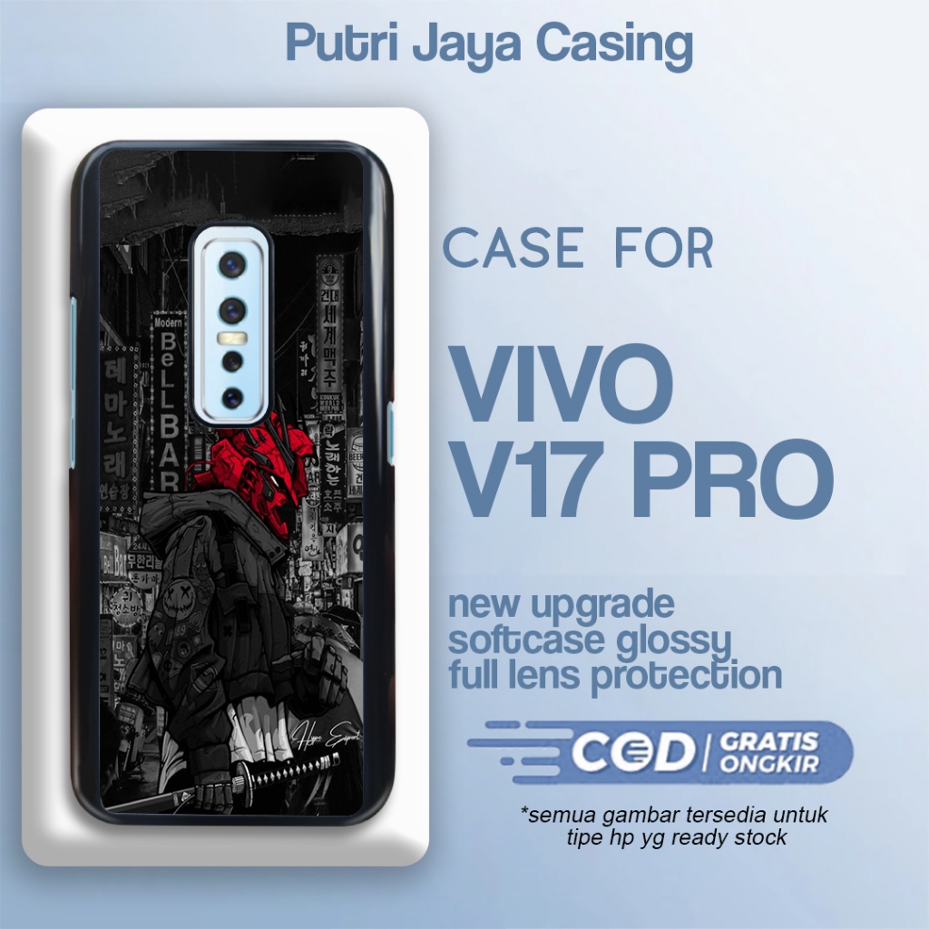 เคส Vivo V17 Pro ล่าสุด Art 2 เคส V17 Pro Hardcase Softcase Glossy Kesing PutriCasing