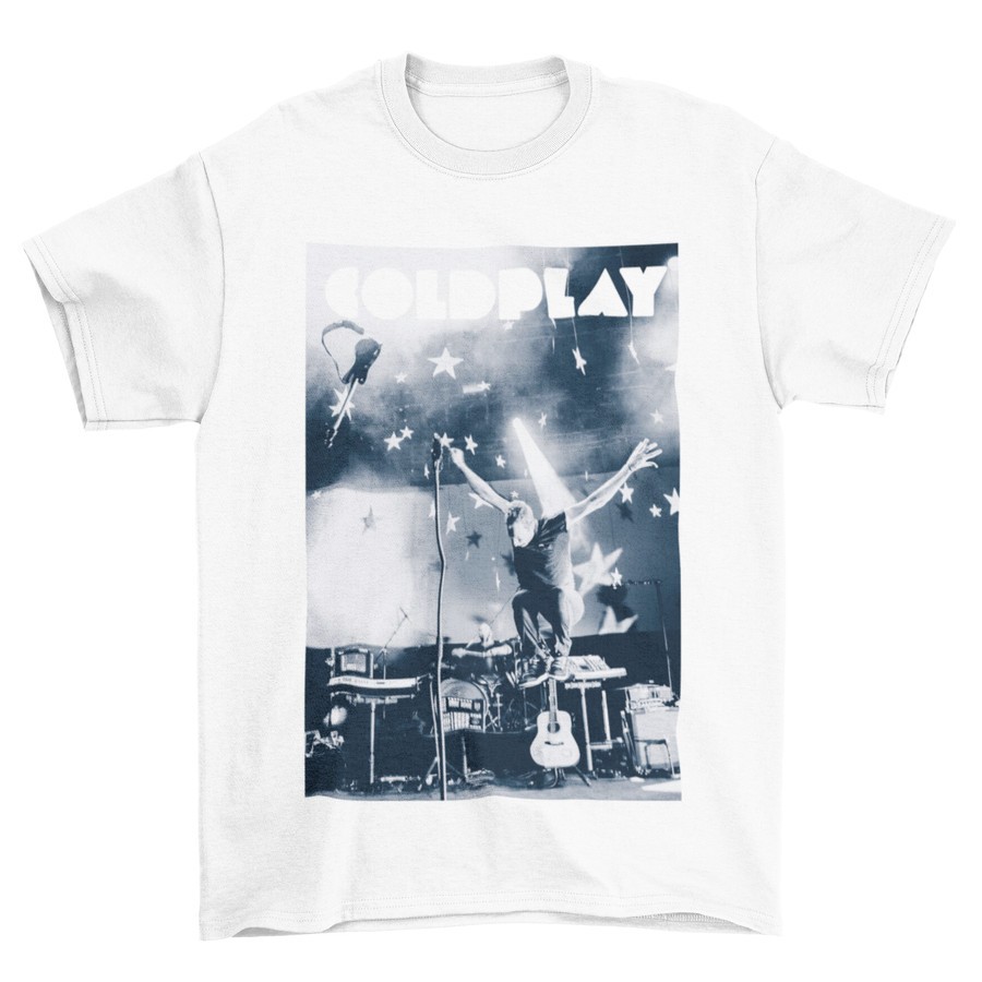 เสื้อยืดวง Tomoshinc Coldplay - โปสเตอร์