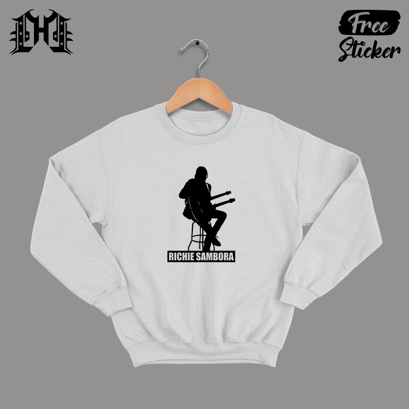 Bon Jovi Richie Sambora Guitarist Sweater Crewneck