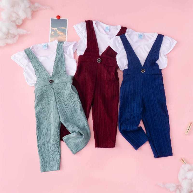 เด็กผู้หญิง Yona Jumpsuit Set 035