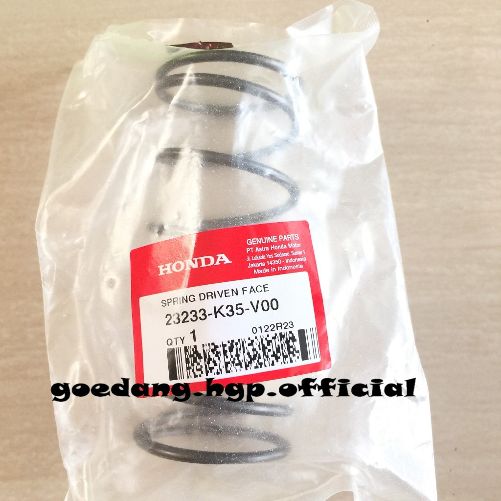 สปริงขับเคลื่อนหน้า Per CVT VARIO 125 eSP K60 & K60R & K2V ORIGINAL AHM 23233K35V00