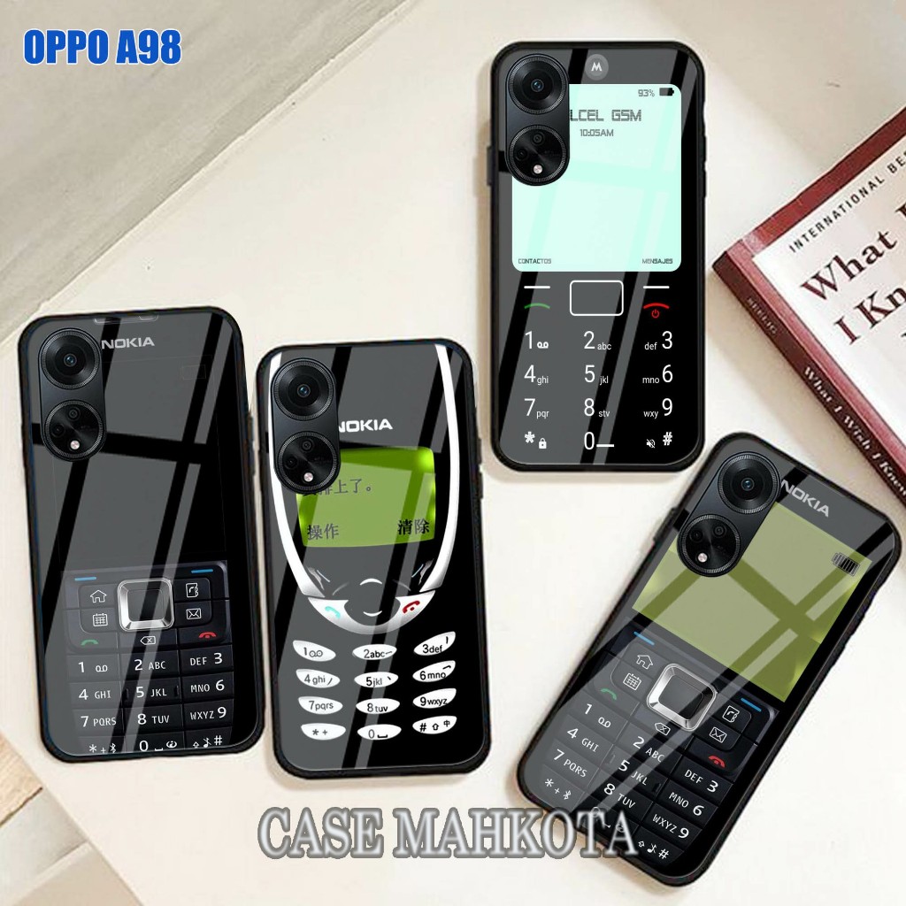 เคส Oppo A98 5G - Softcase - เคสล่าสุด - เคส Oppo A98 5G glass softcase (U 066)