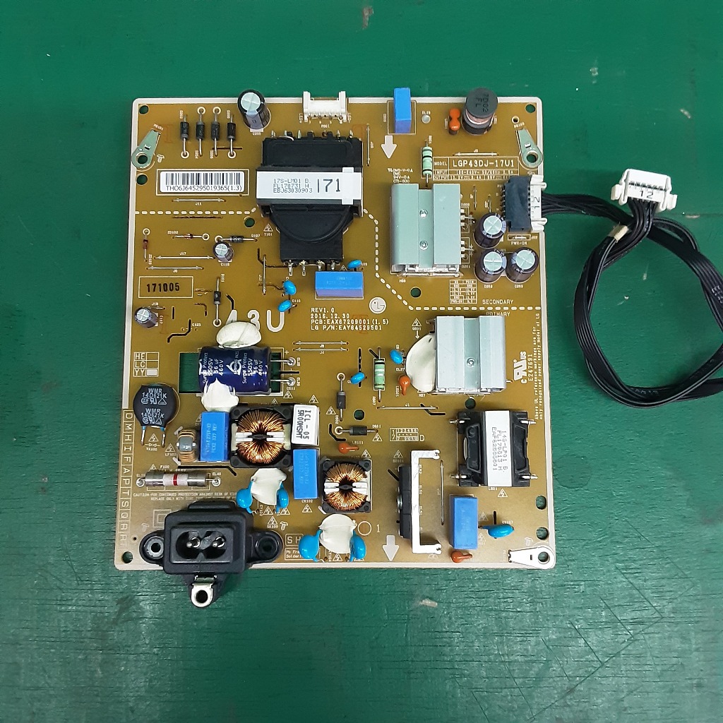 PSU แหล่งจ่ายไฟ LG 43UJ632T 43UJ632T 43UJ632T-TA LGP43DJ-17U1_1