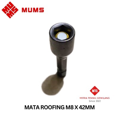 MATA MTG - ดอกสว่านเจาะหลังคา Rofing Magnet Magnetic Nut Rufing M8x42 8x42 8 x 42