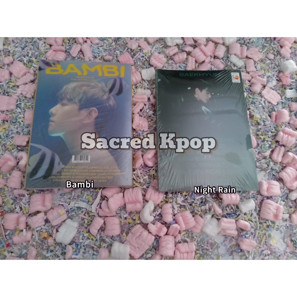 EXO BAEKHYUN Bambi 3rd Mini Album [Photobook Ver. อัลบั้มอย่างเป็นทางการ SEALED