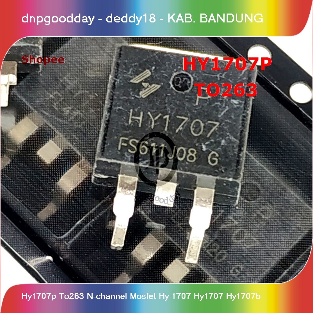 Hy1707p to263 n-channel mosfet hy 1707 hy1707 hy1707b