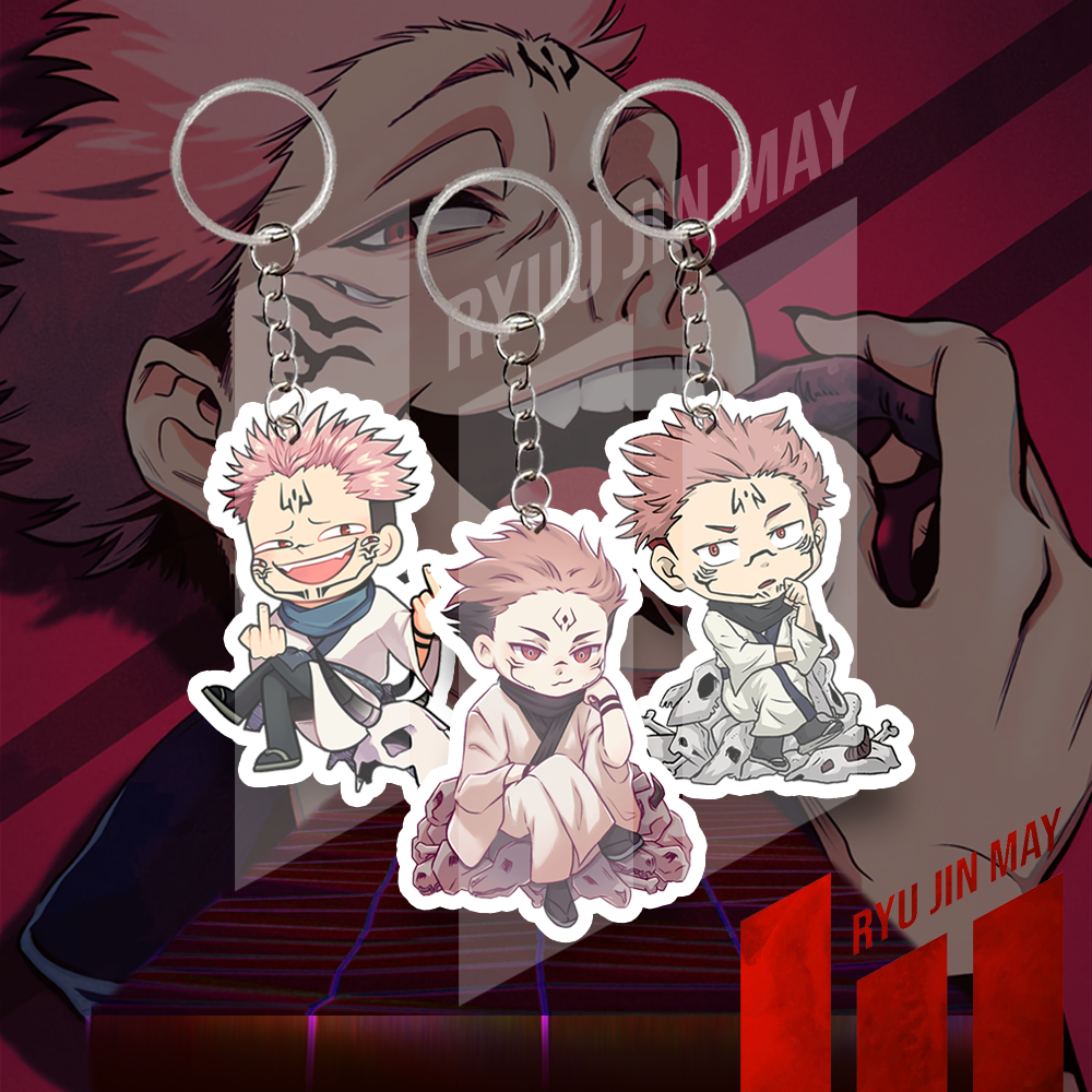 พวงกุญแจ HP GANTUNGAN / พวงกุญแจโทรศัพท์มือถือ - Jujutsu Kaisen - Sukuna